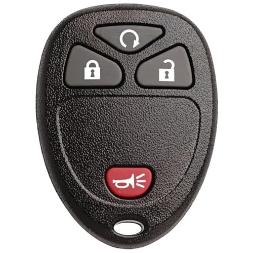 Keyless Entry Remote Control Key Fob Replacement Fits Chevy Four Button