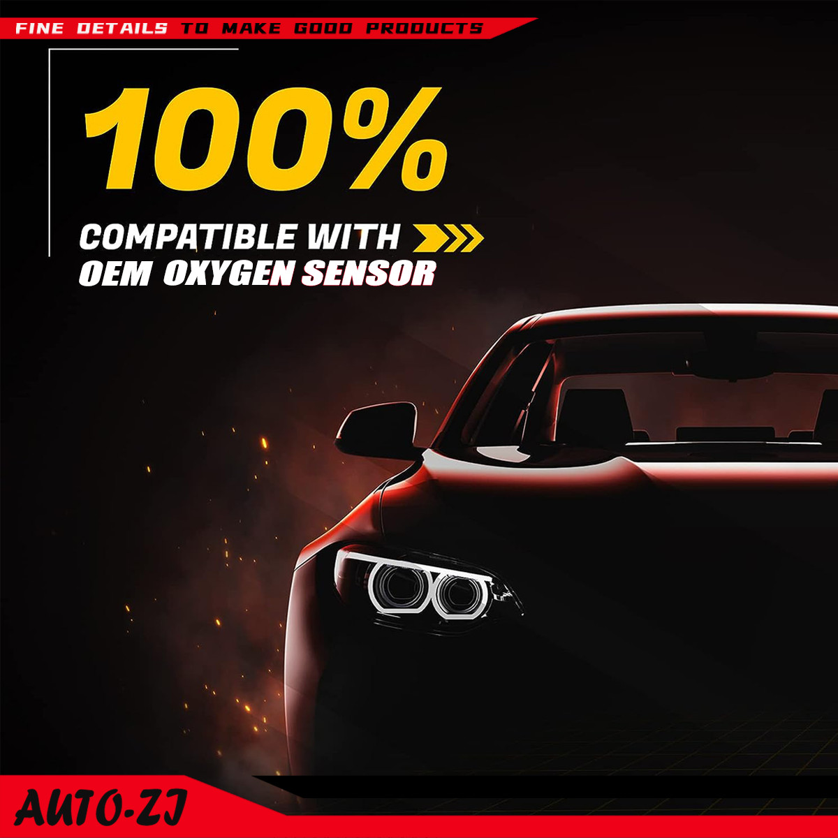 4X Upstream + Downstream O2 Oxygen Sensor For Chevy Silverado GMC Sierra 1500