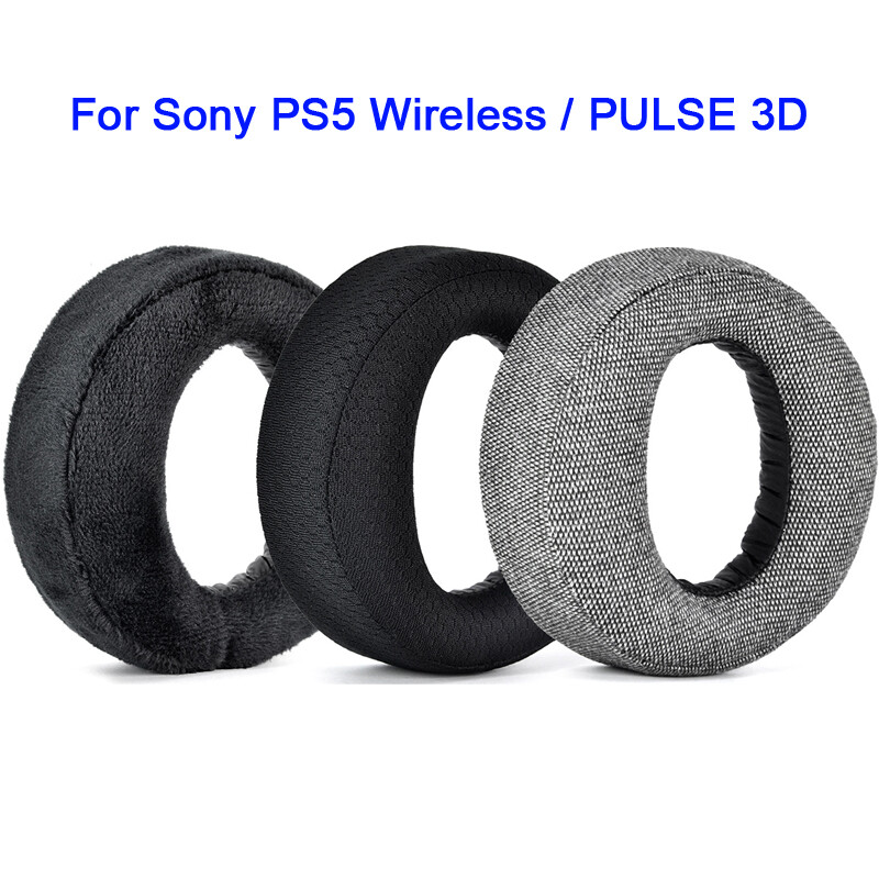 Replacement Ear Pads for Sony PS5 Pulse 3D Wireless Headset Headphones Protector