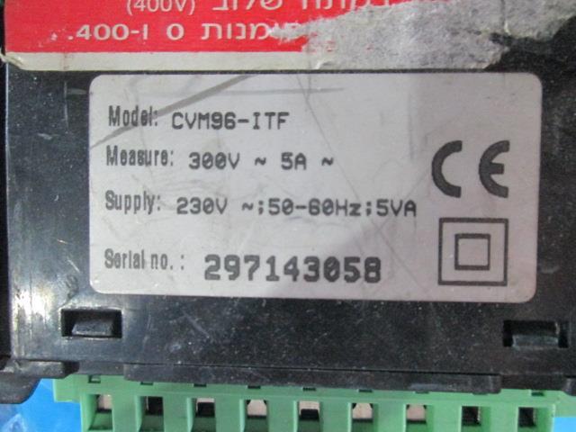 CIRCUTOR CVM96-ITF Power Analyser 300V 5A