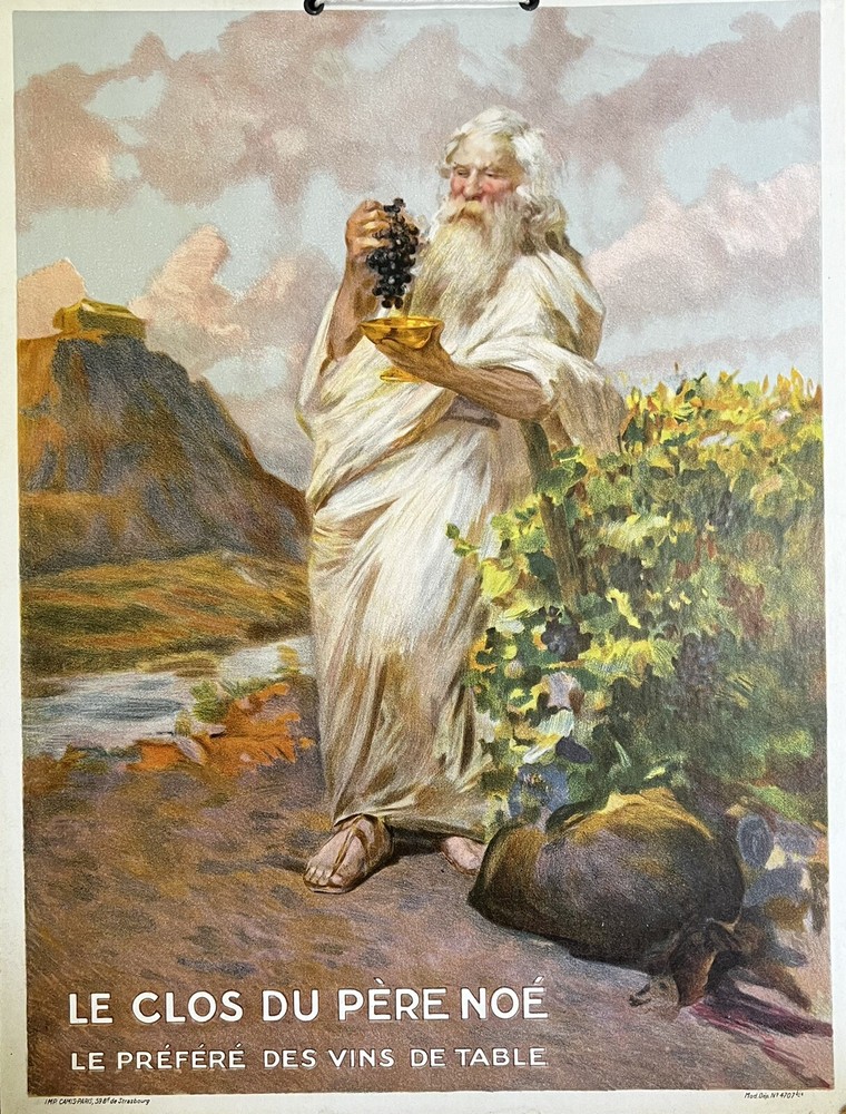 Vintage Advertisement, Lithograph On Carton