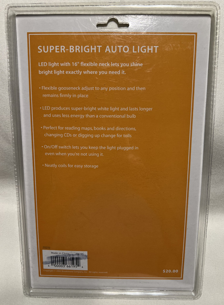 Brookstone Super Bright Auto Light