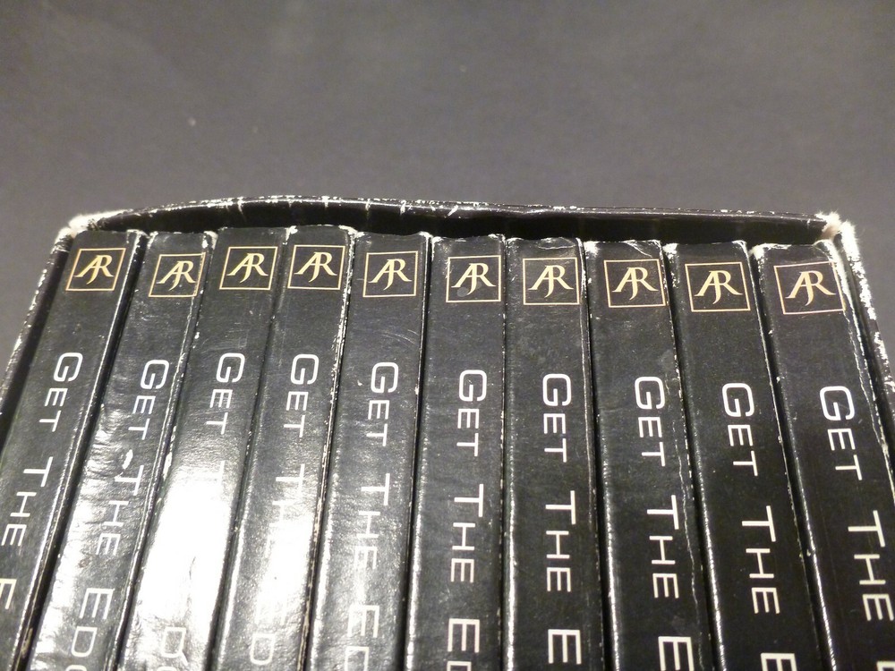 Anthony Tony Robbins Get The Edge & Personal Power CD Complete Sets