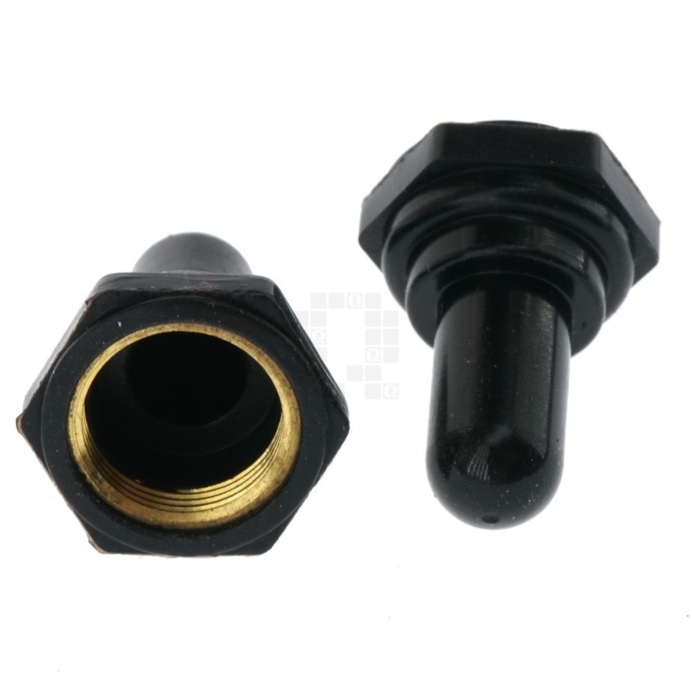 Gardner Bender GSW-20 Black Toggle Switch Cover, 2 Pack, EPDM Rubber