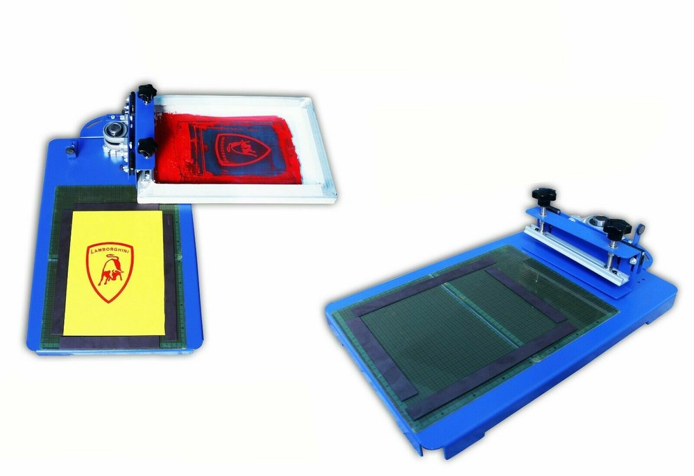 1pc Universal Head Shaking One Color Spinning Screen Printer Two Directions New