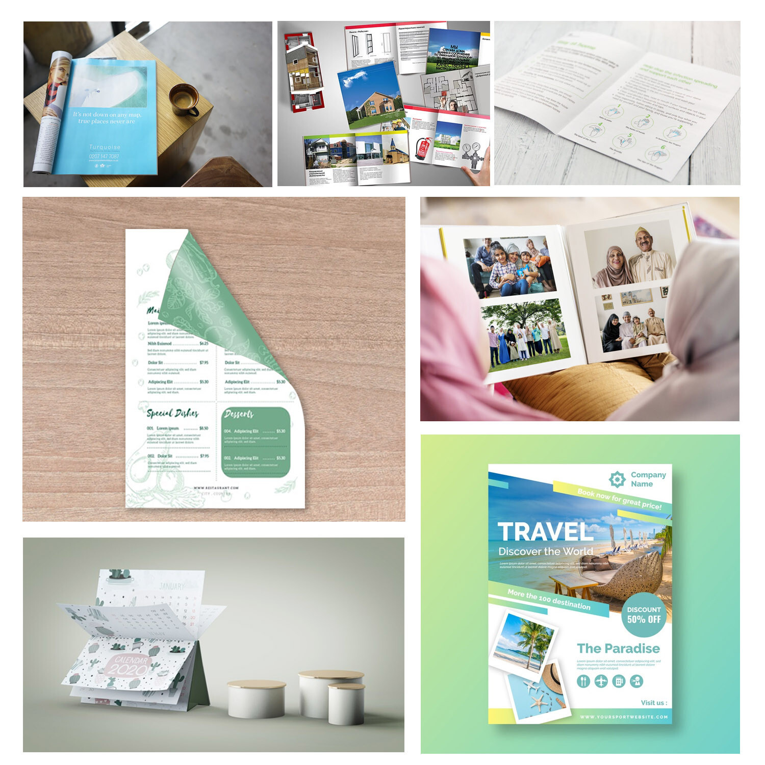 300 Koala Double Sided Photo Paper 8.5x11 Glossy 42 lb Inkjet Printer Brochure