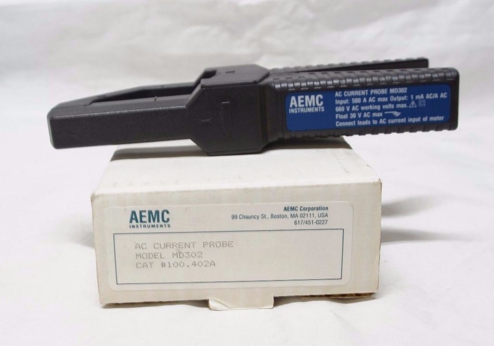 NEW AEMC AC CURRENT PROBE MD302 FREE SHIPPING