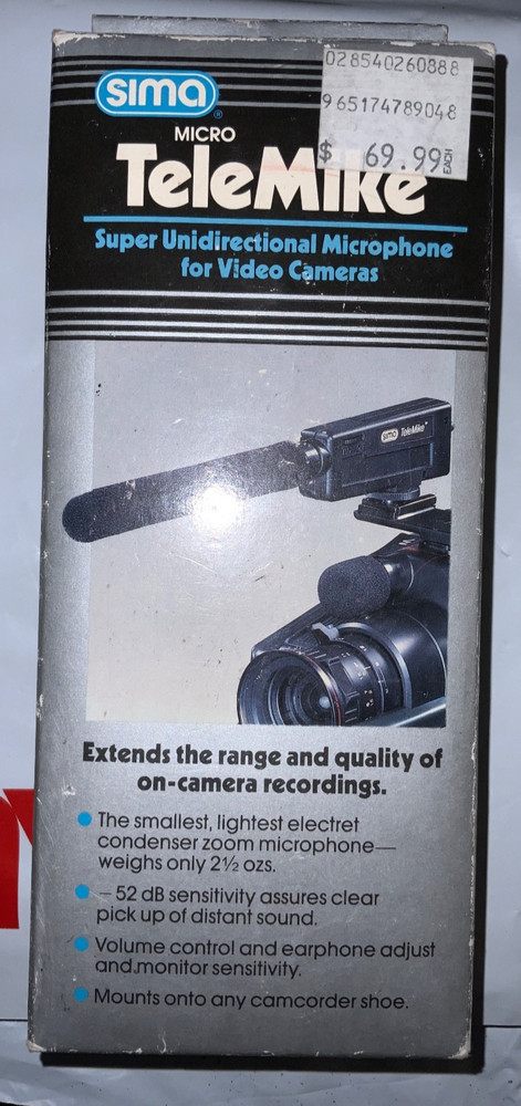 Sima Micro TeleMike Microphone - Open Box