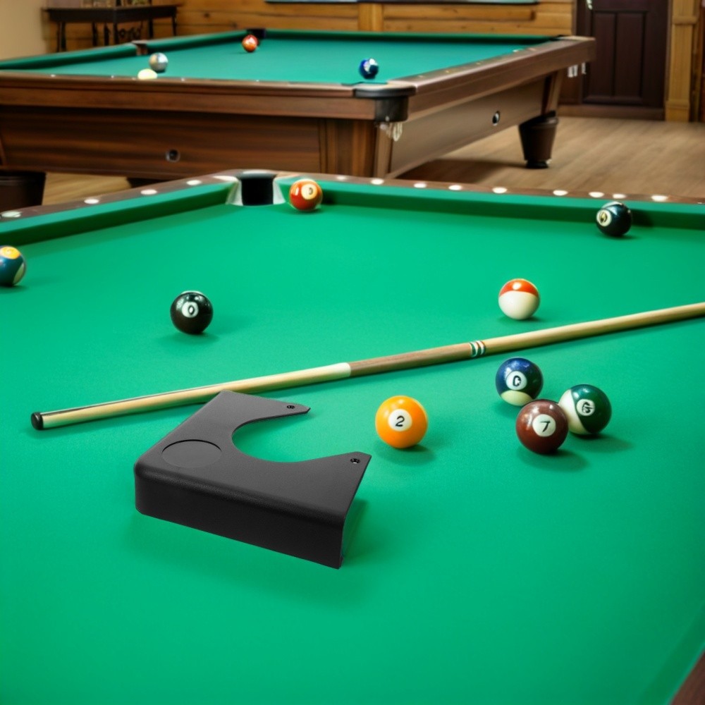 2 Pcs Snooker Table Corner Guard Black Plastic Pool Table Replacement Parts