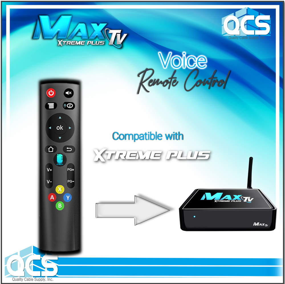 Voice Remote Control for MaxTV Xtreme Plus 5G