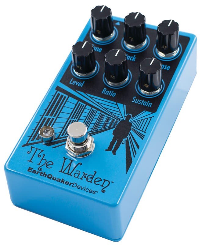Earthquaker Devices Warden V2 Optical Compressor Pedal