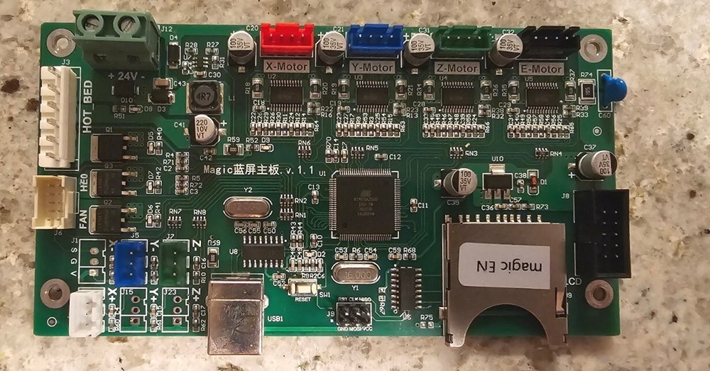 Magic Blue Screen Motherboard Version 1.1 For 3D Printer