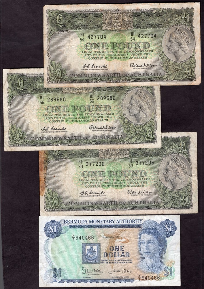Britain/British Commonwealth. 16 Banknotes.