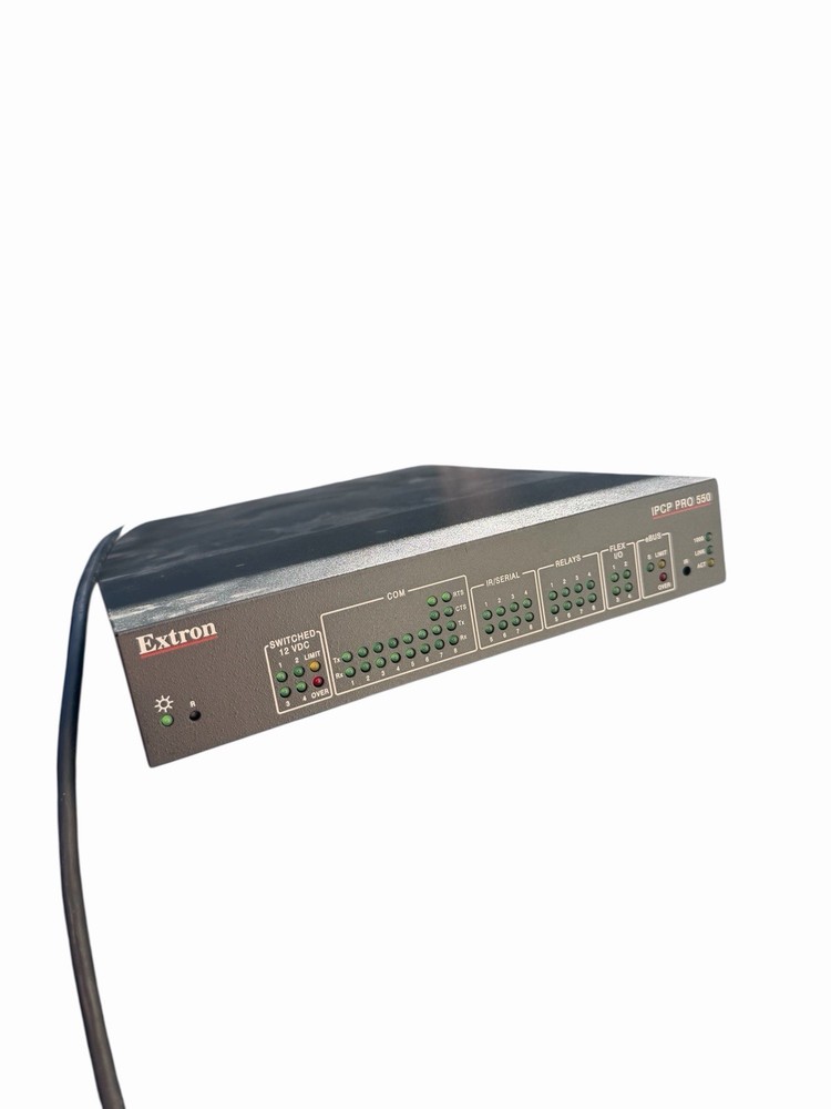 1 Extron IPCP Pro 550 - IP Link Pro Control Processor. Part # 60-1418-01