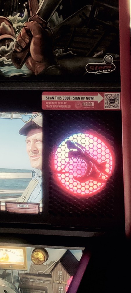 Jaws Pinball Speaker Inserts