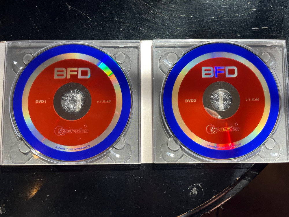 BFD Premium Acoustic Drum Module V 1.5 Mac& Windows