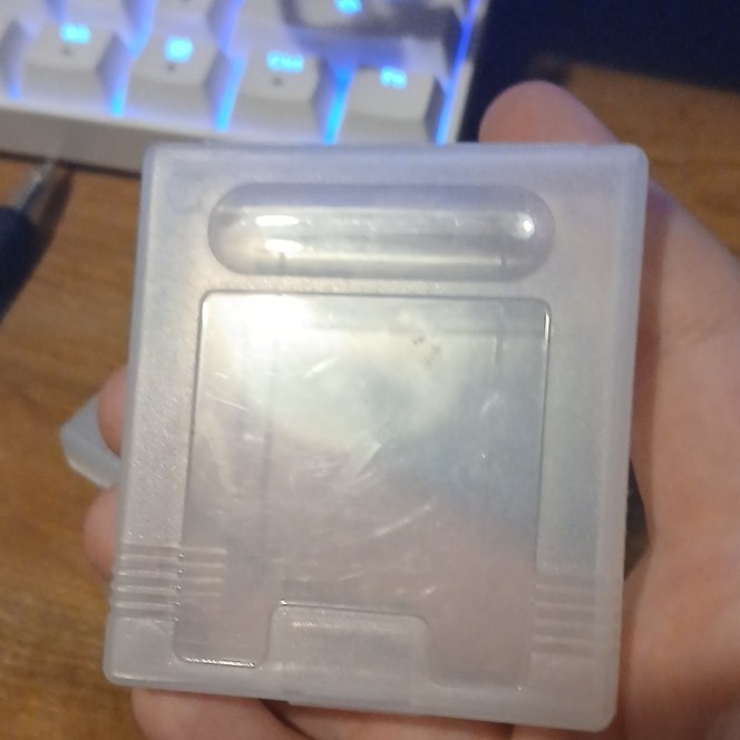 Nintendo Game Boy Original Clear Cartridge Cases Lot