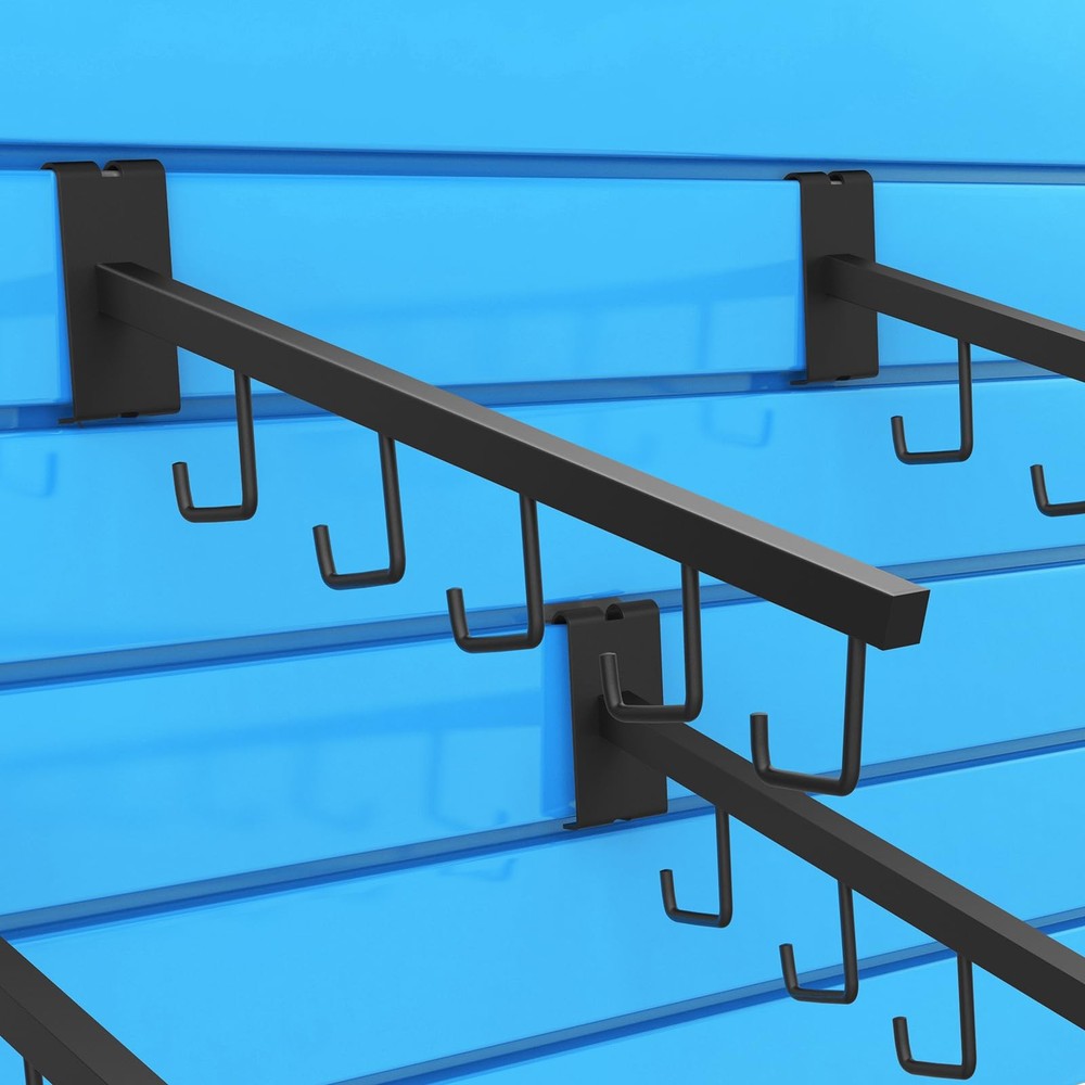 10 Pack Gridwall Waterfall Faceout with 5 Hooks Gridwall Clothes Hanger Gridw...