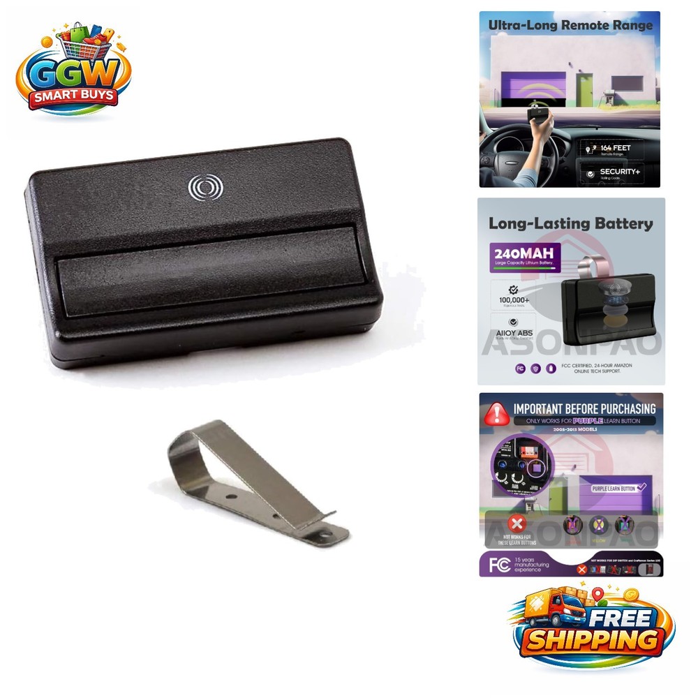 Chamberlain 950CD Remote for 2005-2013 Models - Security+ With Easy Setup