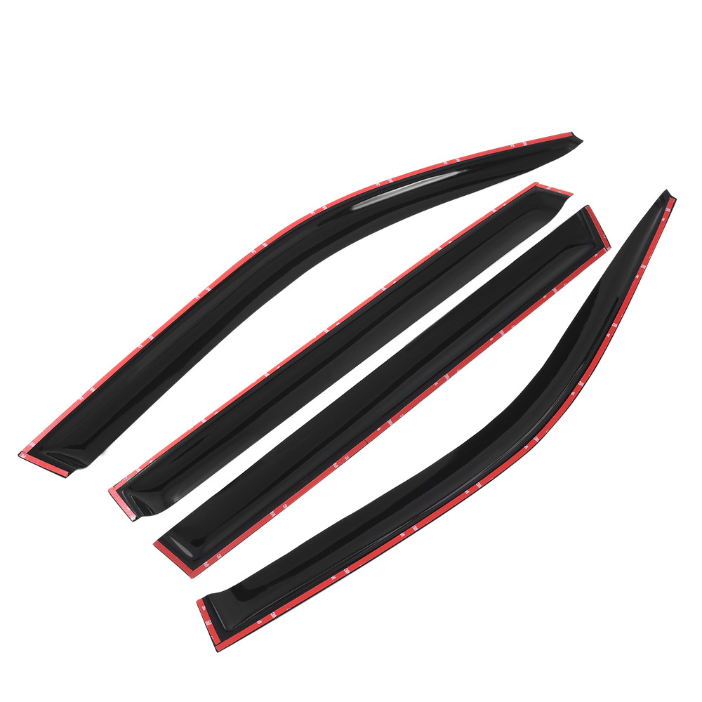 For 2003-2008 Honda Pilot Window Visor Vent Shade Sun Rain Guards Wind 4x
