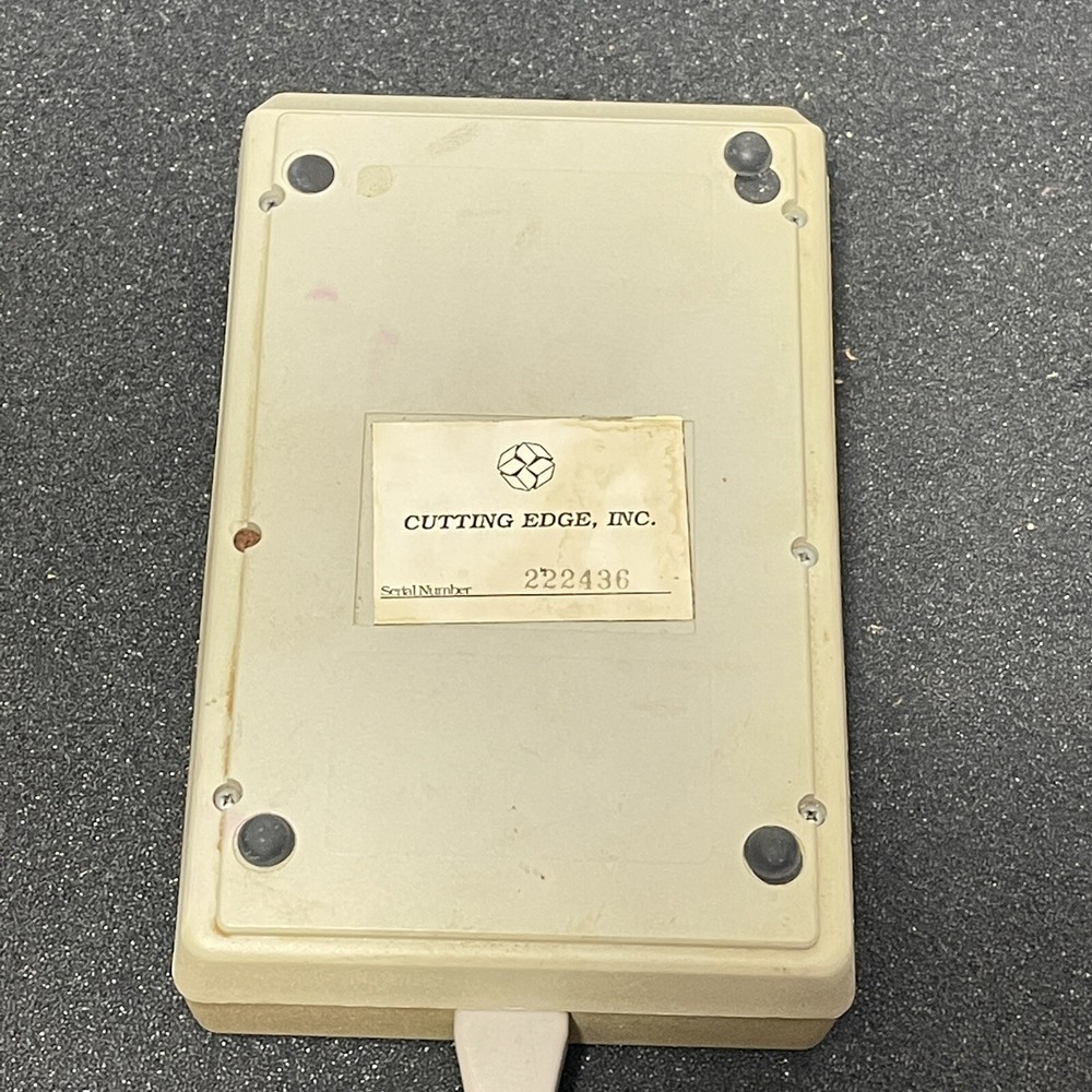 CUTTING EDGE INC. External 3.5" Disk Drive Floppy Vtg Computing Retro Gaming