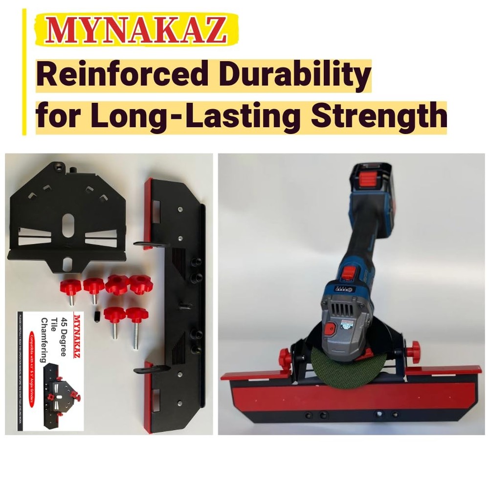 45 Degree Tile Chamfering Tool, Angle Grinder Tool for Tile Chamfering, Tile ...