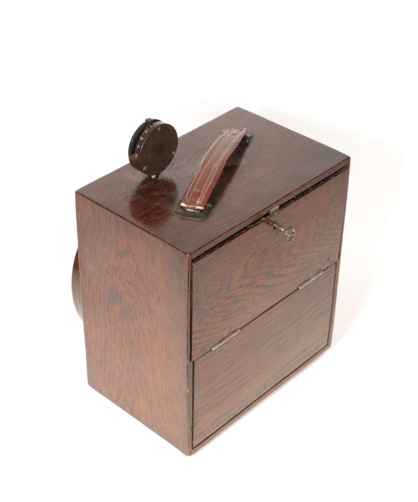 Tiny, Ingenious 1932 Adey All-In-One Portable Radio w/Multi-Function Control Key