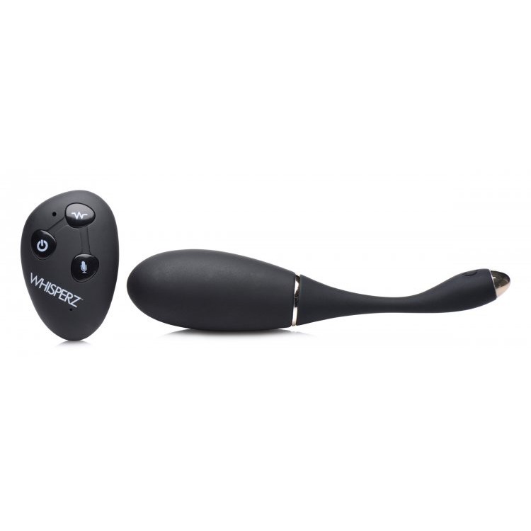 Whisperz Voice Activated 10X Vibrating Egg With Remote Control