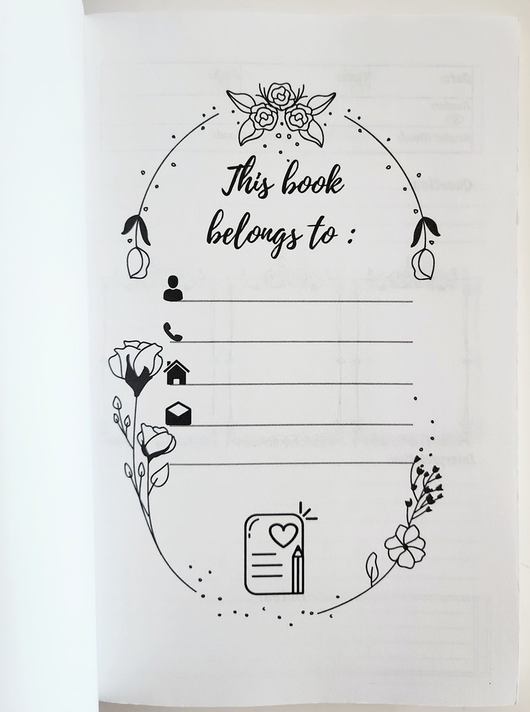 2023 Tarot Card Journal Guided Reading Log Deck Spreads Interpretation PB 9