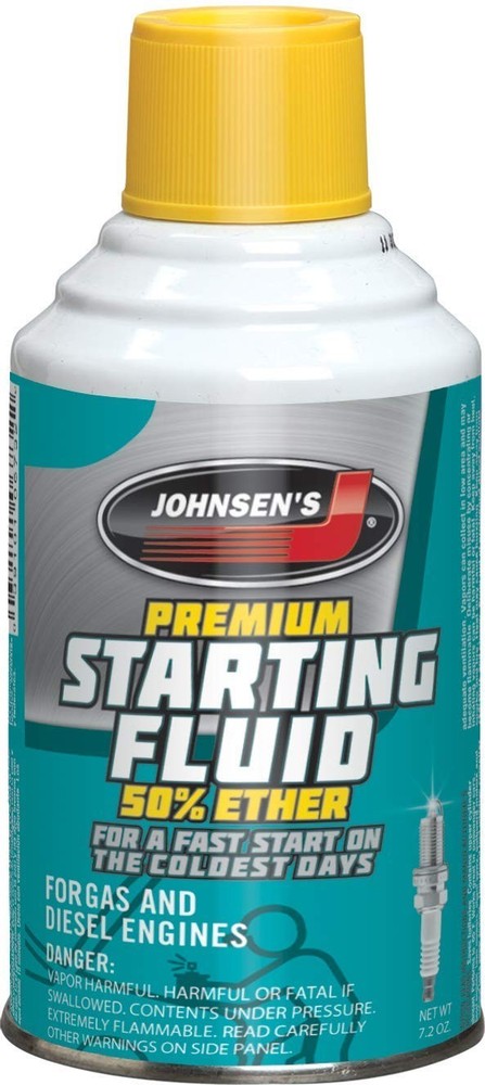 Starting Fluid Liquid 7.2 oz. Pack 12 Cold Weather Engine Starting Help