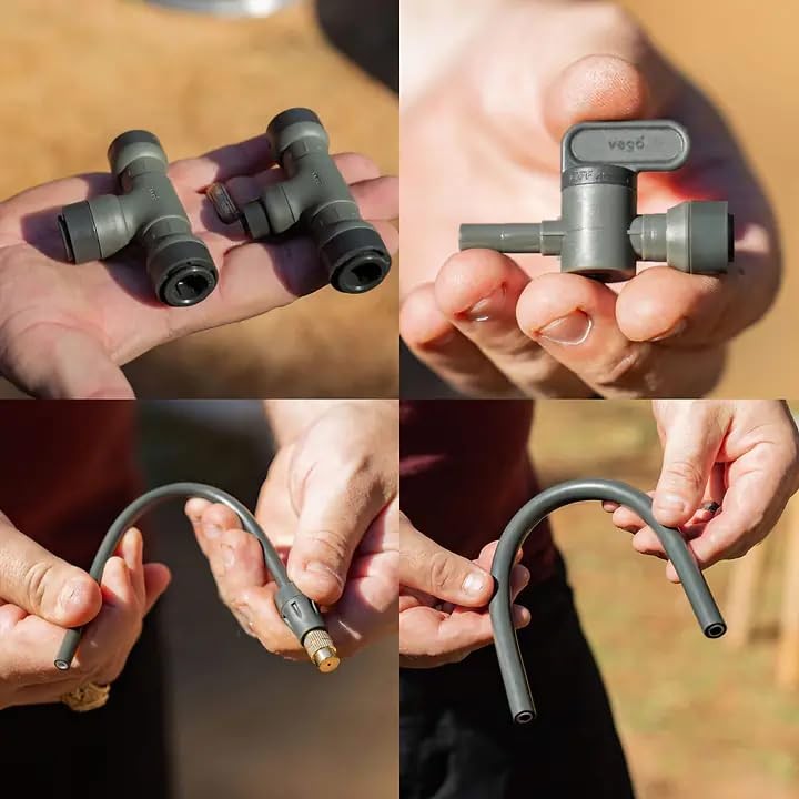 Vego Garden Drip Irrigation System Kit for Raised Beds - Efficient Watering