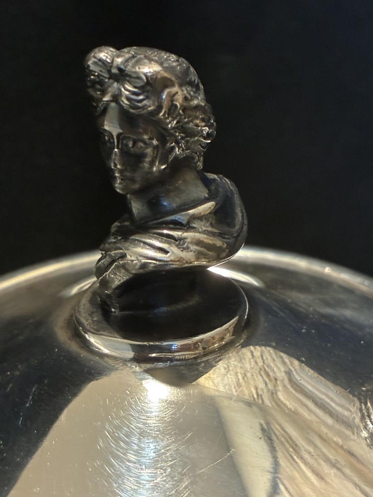 Antique Silver Plated Webster Teapot #5