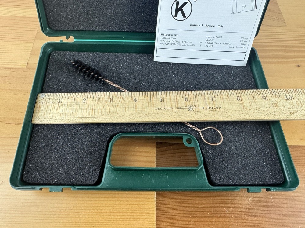 Kimar Empty Gun Case For Kimar S. R .L . 911 8mm