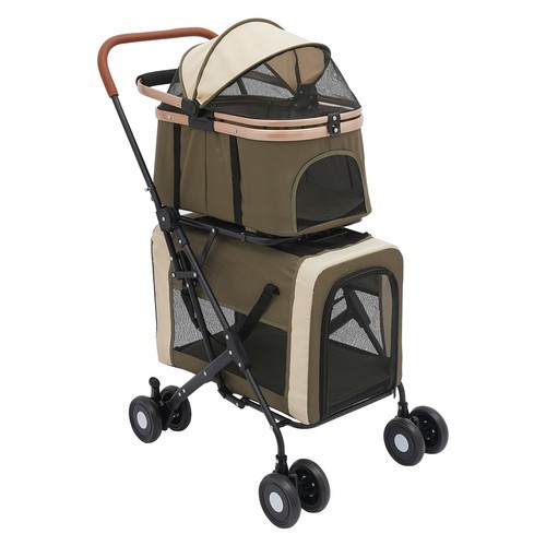 Dog & Cat Stroller Foldable Pet Stroller Foldable Pet Stroller for Small Dogs