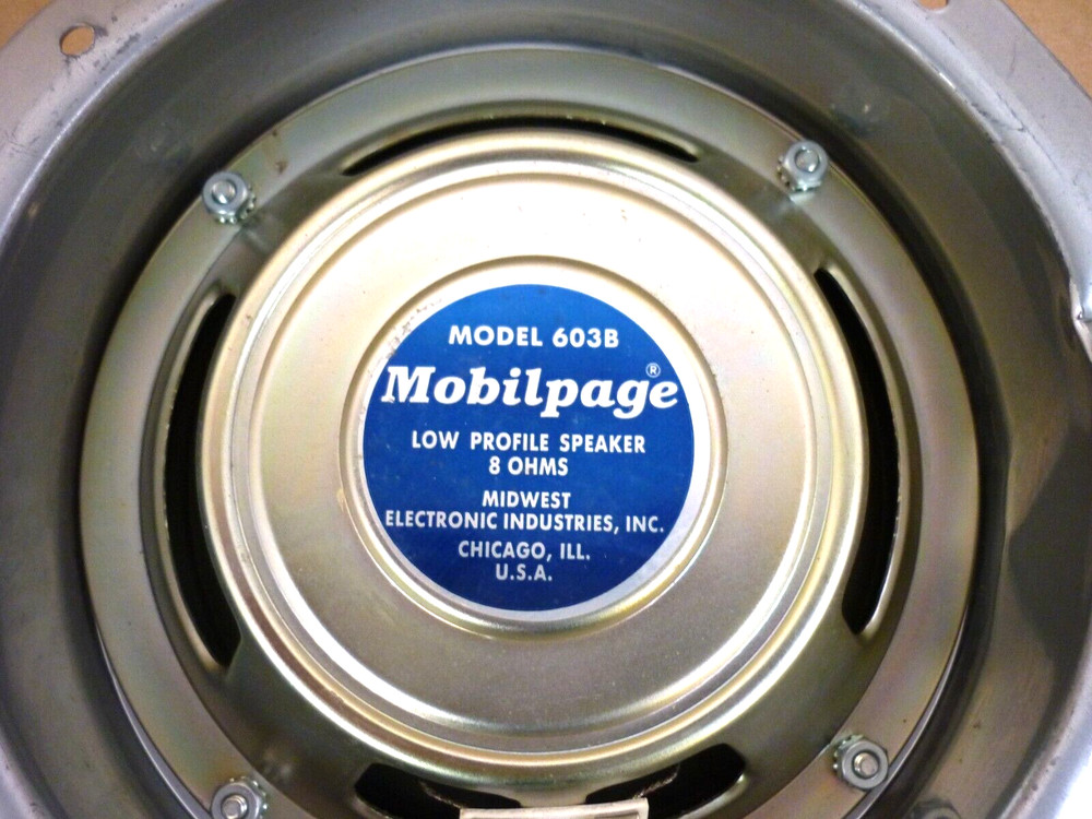 Mobilpage 8OHMS p/n 603B
