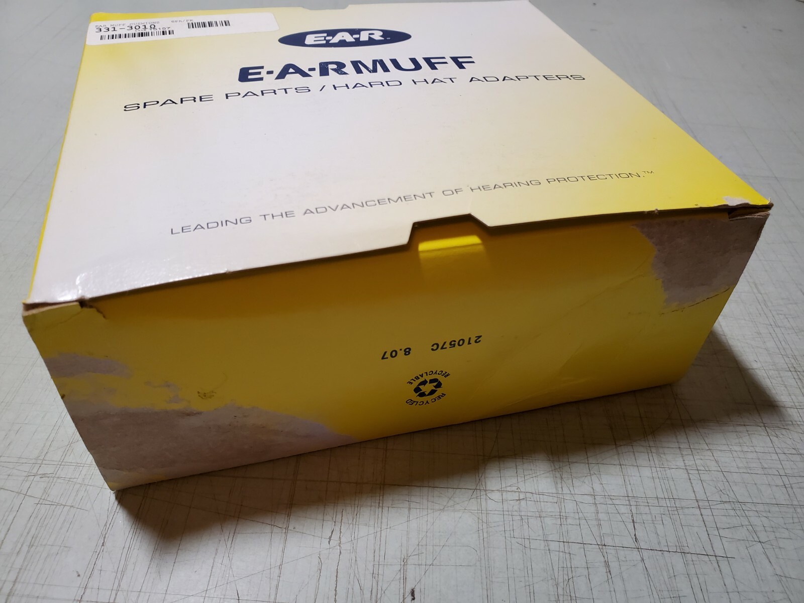 6 Pair of 3M Replacement Ear Muff Cushions 331-3010 NEW