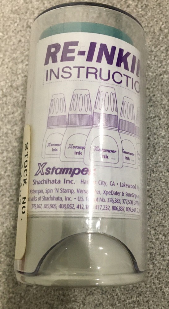 XStamper Red Pre-Inked Stamp COPY 11407