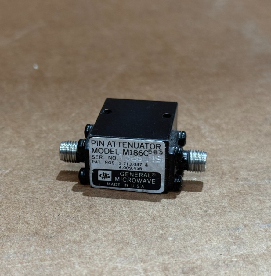 General Microwave PIN Attenuator Model M186C