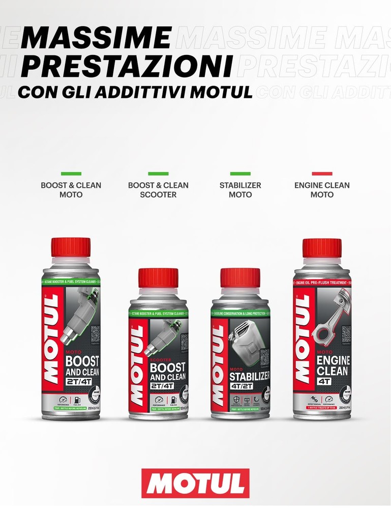 Motul - Engine Cleaner - Healing Additive for 4 Stroke Engines - Reduction
