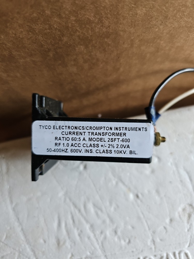 Tyco/Crompton Current Transformer Ratio 80.5 A RF 1.0