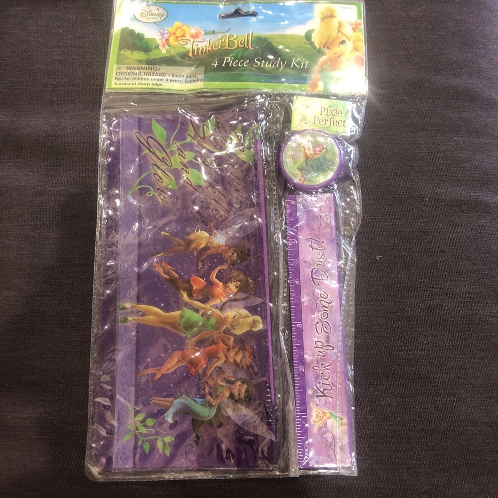 Disney Fairies Tinker 4 Piece Study Kit