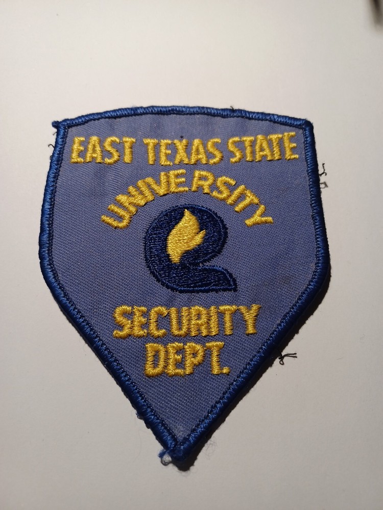 Police Security University Shoulder Patch