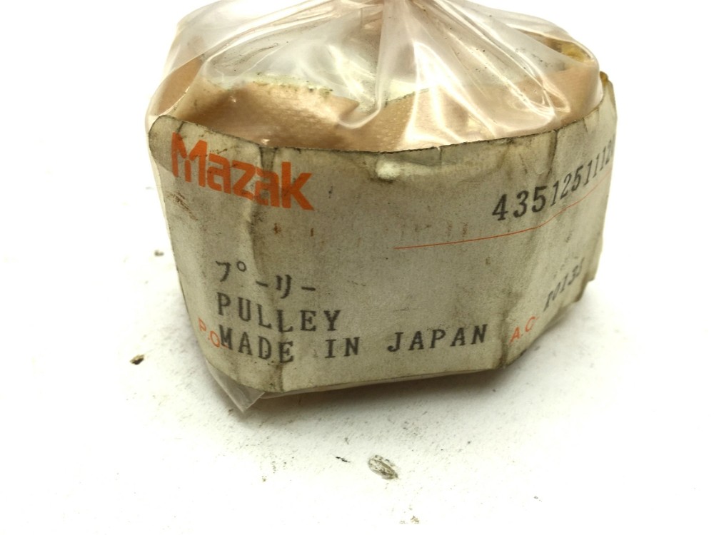 MAZAK 43512511120 Pulley, Outer Diameter: 2"