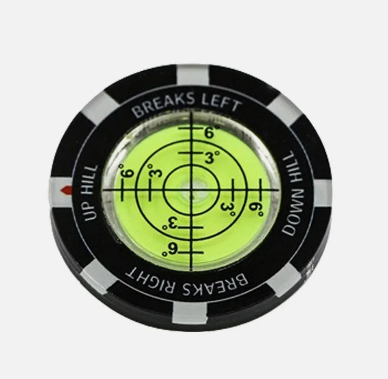 Golf Putting Aid Ball Marker Slope Reader Precision Green Training Tool