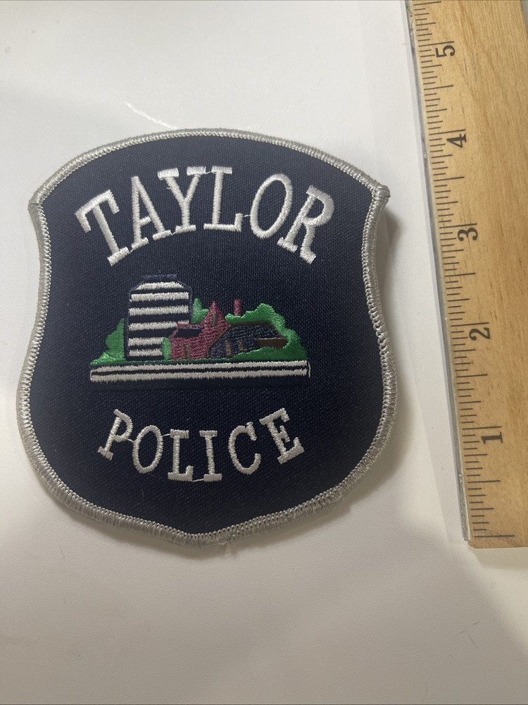 Taylor Michigan Police Patch - Excellent Condition