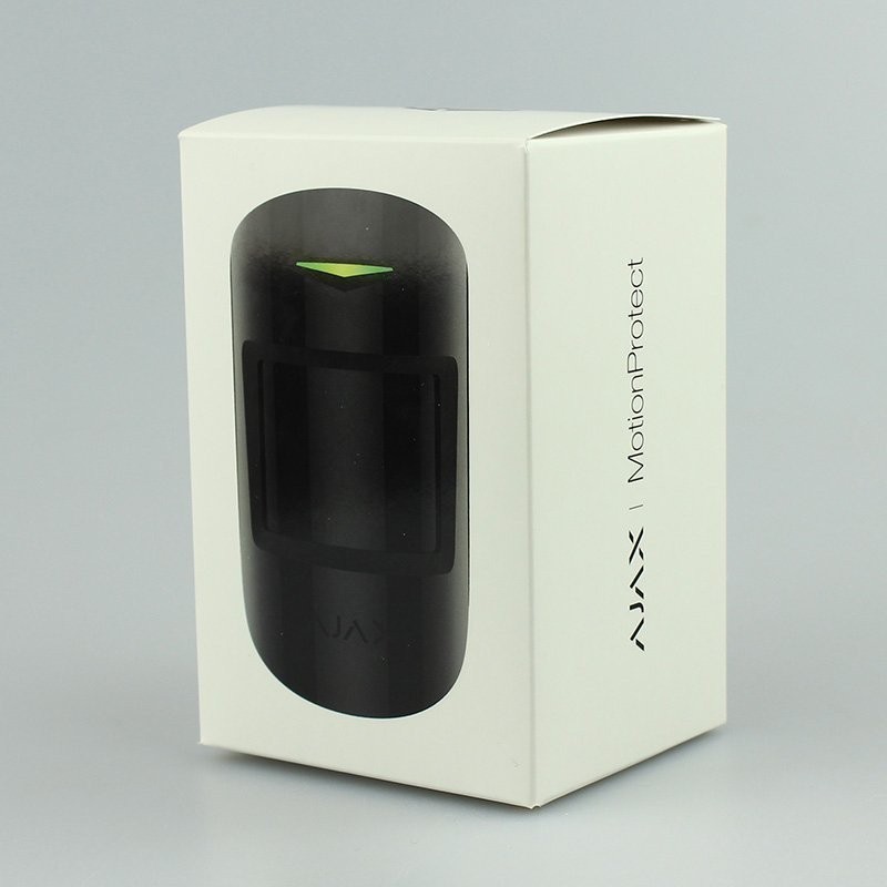 Wireless motion detector Ajax MotionProtect Plus with microwave sensor (black)