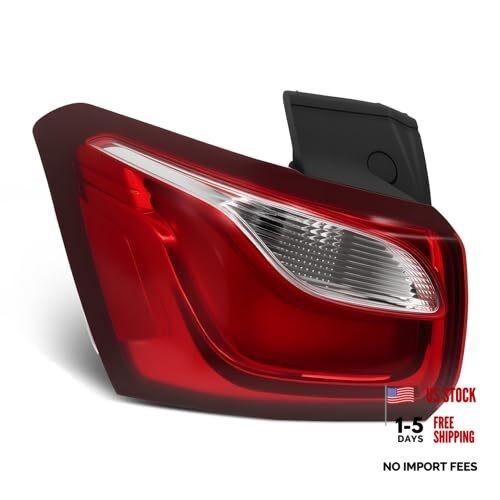 Driver Side Tail Light Assembly Compatible with 2018-2021 Equinox Left
