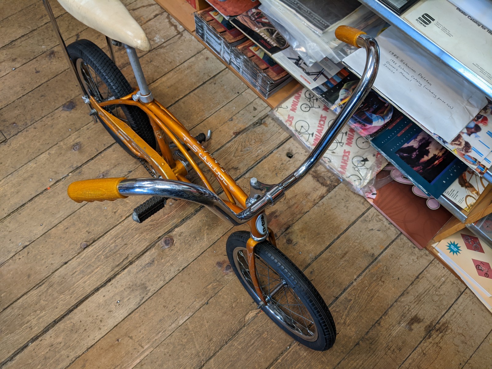 Original AD January 1968 Coppertone Schwinn Stingray Midget 16" Single Speed