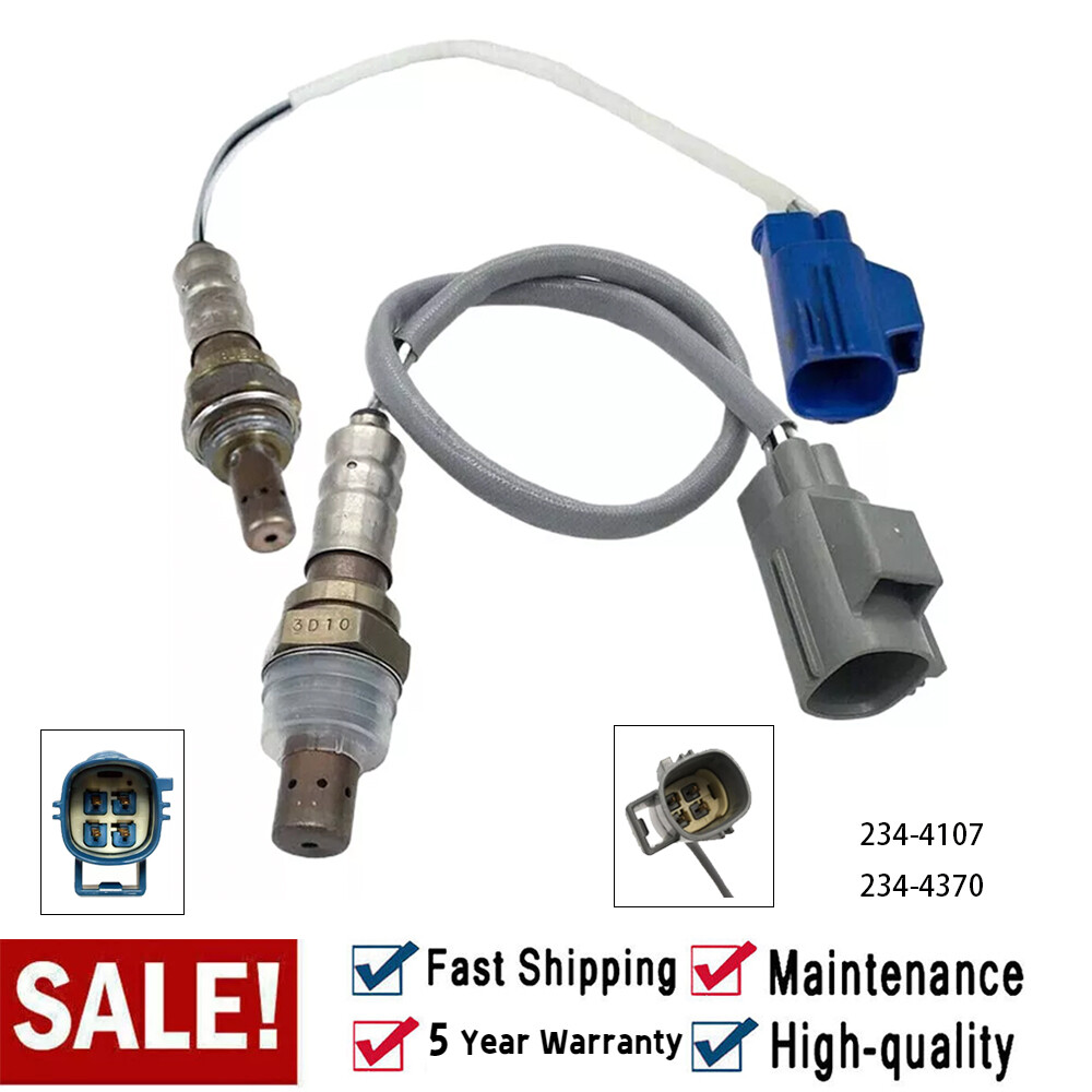 2PCS Upstream+Downstream Oxygen Sensor O2 For 2006-2011 Ford Focus 2.0L L4