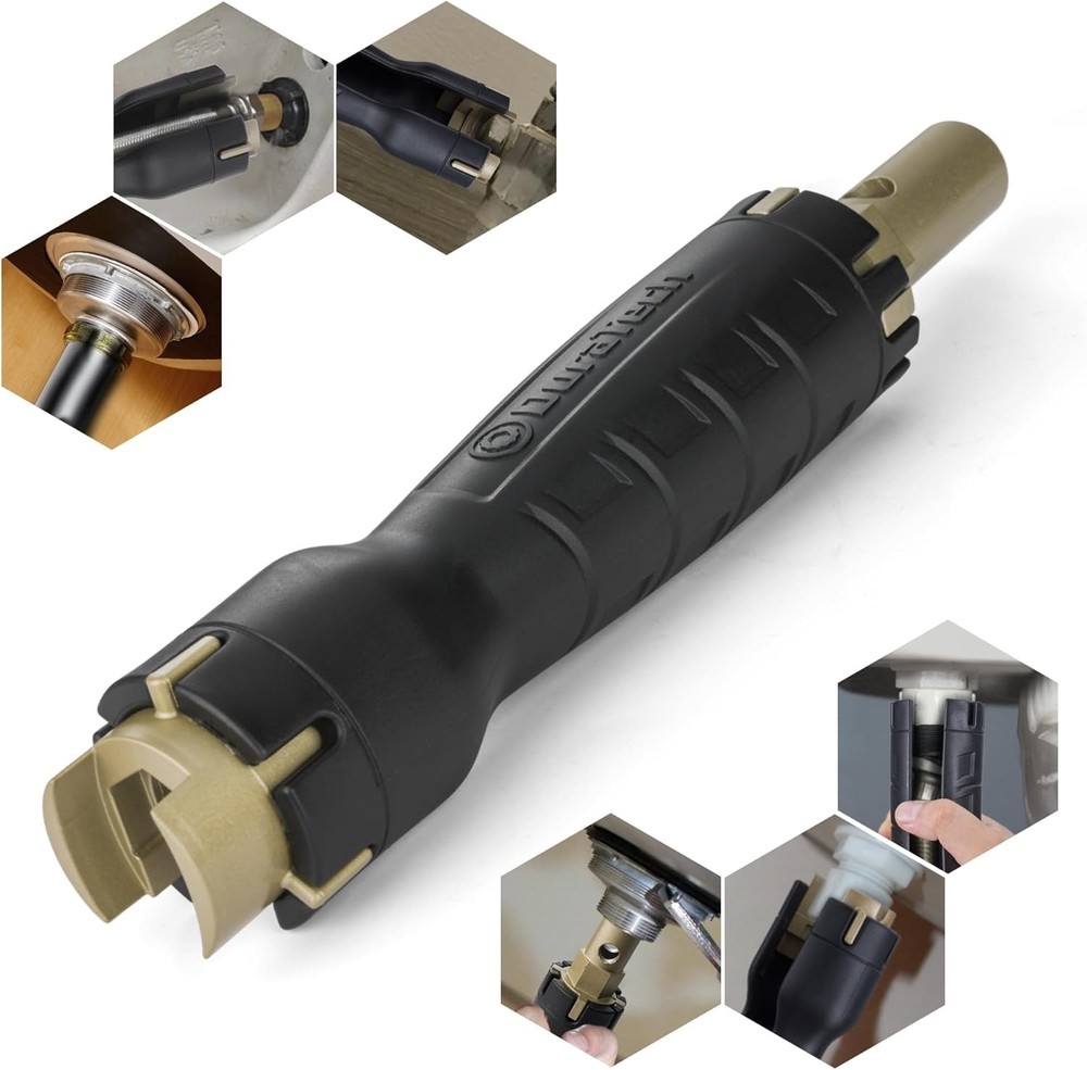 Professional 8-in-1 Plumbing Tool - Screwdriver Functionality for Versatility